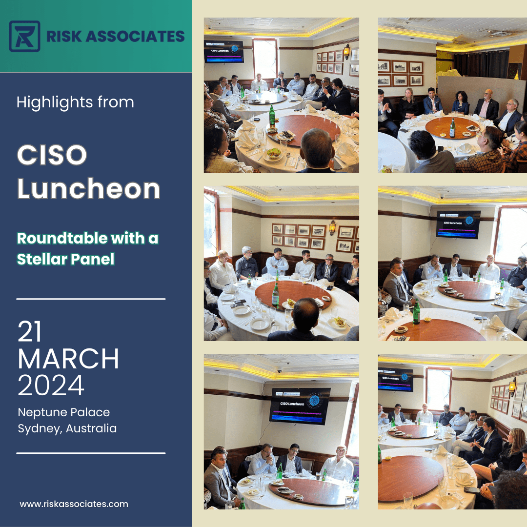 RISK ASSOCIATES HOSTS EXCLUSIVE EXECUTIVE DINNER AT KARACHI OFFICE COURTYARD