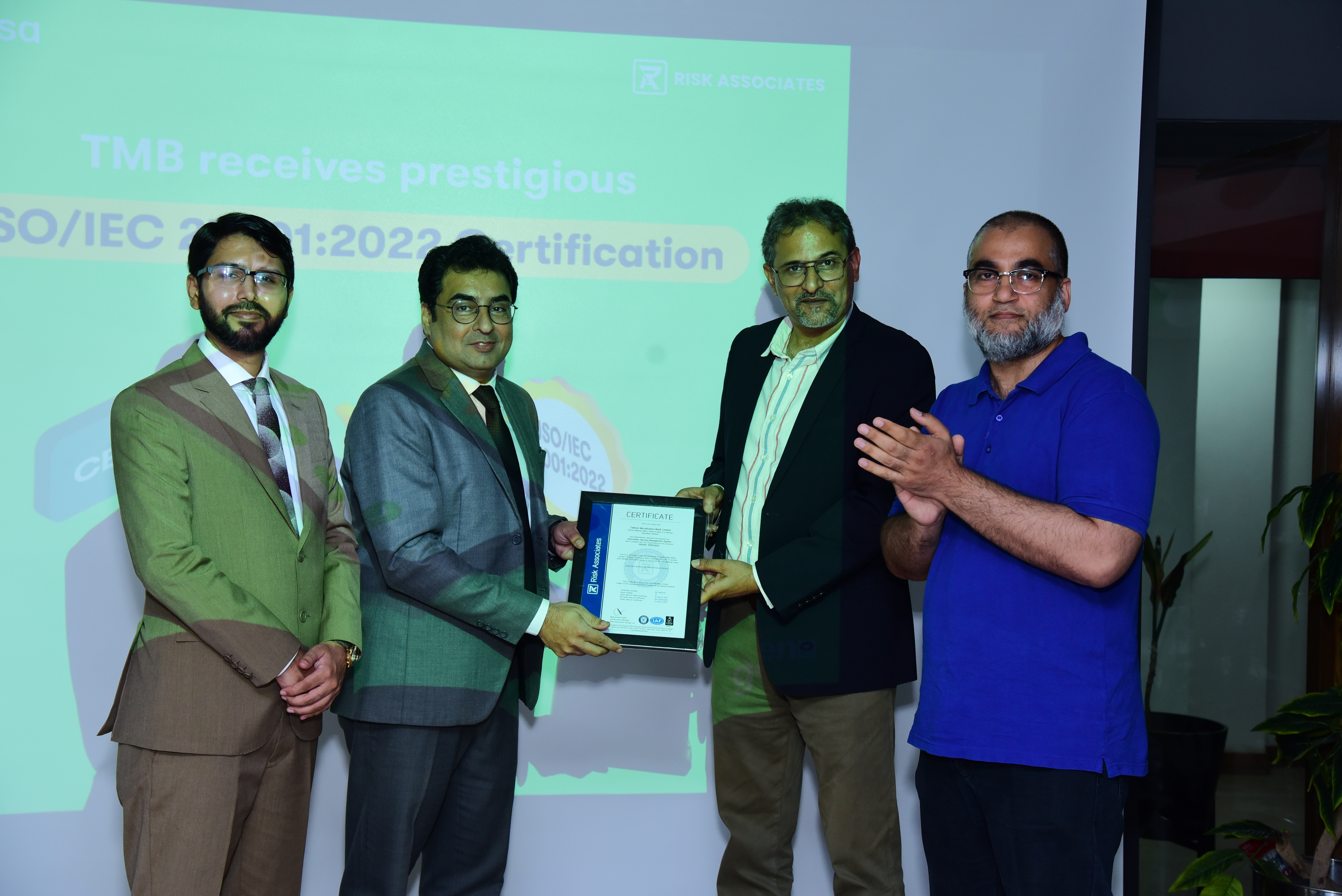 Telenor Microfinance Bank receives prestigious ISOIEC 270012022 Certification