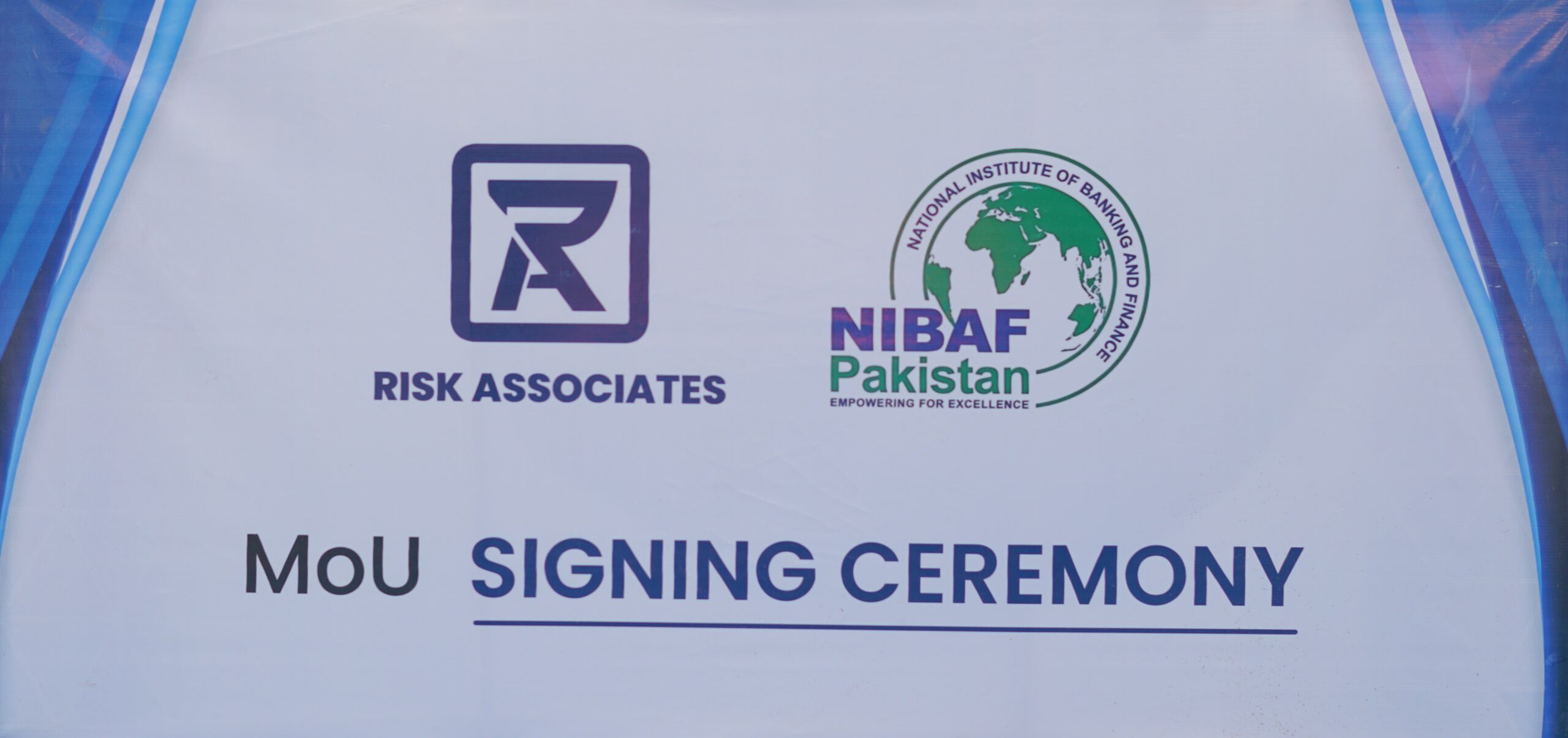 RA, NIBAF MOU Signing Ceremony Banner