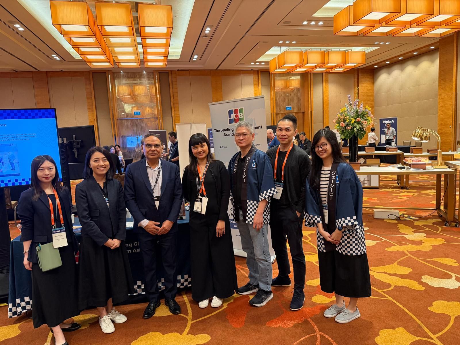 Engaging industry leaders during a cybersecurity and AI governance session at Tech Week Singapore.