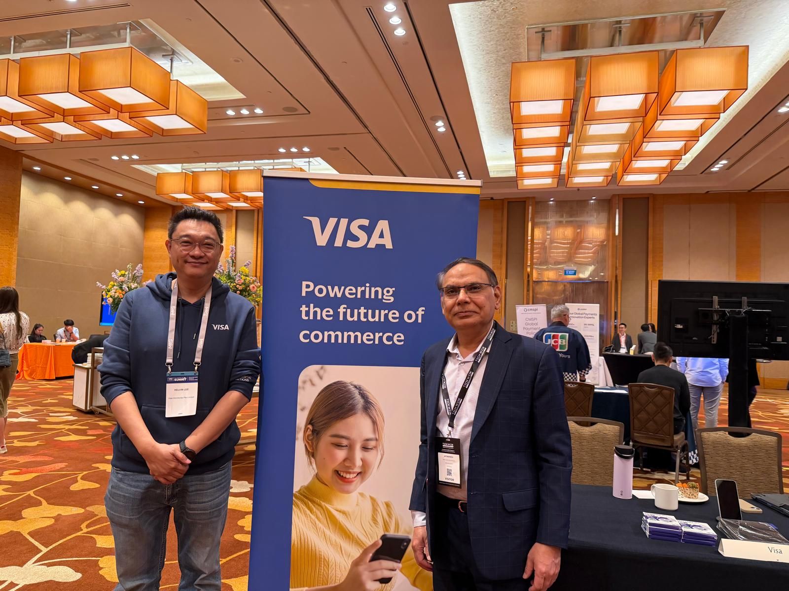 Dr Aftab Rizvi at Tech Week Singapre