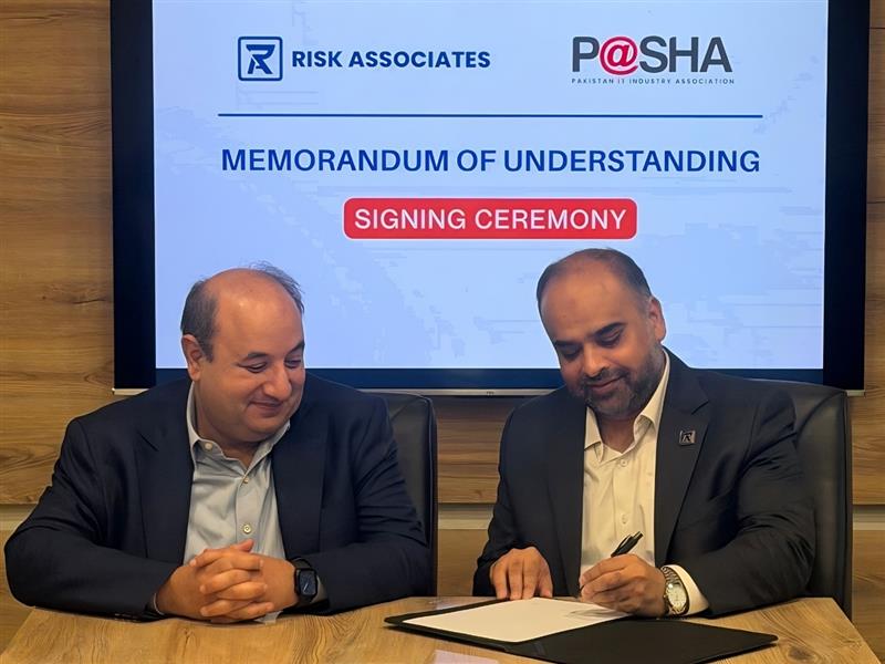Risk Associates Signs MoU with P@SHA to Strengthen Cybersecurity in Pakistan